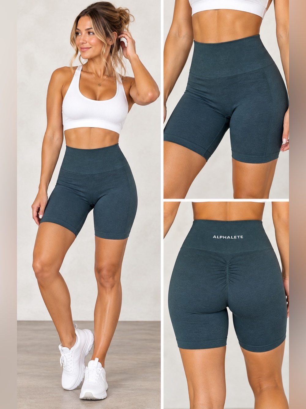 Alphalete Amplify Shorts 4.5"
Women's Size Small- Midnight A424